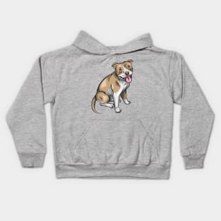 Fawn American Bully Kids Hoodie